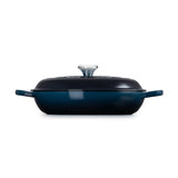 Le Creuset Signature Cast Iron 30cm Round Shallow Casserole - Nuit