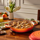 Le Creuset Limited Edition Signature Cast Iron 3-Piece Casserole Dish Set - Flamme Doree