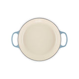 Le Creuset Signature Cast Iron 30cm Shallow Round Casserole - Chambray