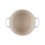 Le Creuset Signature Cast Iron 24cm Deep Round Casserole - Shell Pink