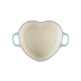 Le Creuset Cast Iron Heart Shape Casserole Dish - Sea Salt