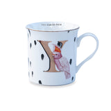 Yvonne Ellen Bone China 330ml Alphabet Mug - Y