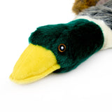 Petface Multi-Squeak Duck Plush Dog Toy