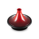 Le Creuset Cast Iron 31cm Round Tagine - Cerise
