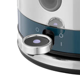 Russell Hobbs Distinctions 1.5 Litre Stainless Steel Kettle - Ocean Blue