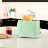 Russell Hobbs Eden 1.7 Litre Kettle & 2-Slice Toaster Set - Pistachio Green
