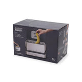 Joseph Joseph Collect 4-Litre Food Waste Caddy - Stainless Steel