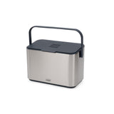 Joseph Joseph Collect 4-Litre Food Waste Caddy - Stainless Steel