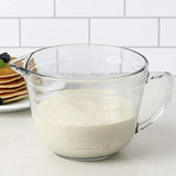 Anchor Hocking 2 Litre Glass Batter Bowl With Lid