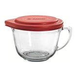 Anchor Hocking 2 Litre Glass Batter Bowl With Lid