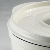 Tramontina 26cm Enamelled Cast Iron Round Casserole - Latte