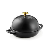 Tramontina 24cm Enamelled Cast Iron Bread Oven - Black