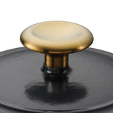 Tramontina 24cm Enamelled Cast Iron Bread Oven - Black