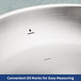 Tramontina Tempo Tri-Ply Base Stainless Steel 30cm Frying Pan