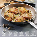 Tramontina Tempo Tri-Ply Base Stainless Steel 30cm Frying Pan
