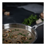 Kuhn Rikon Culinary FivePly 20cm Uncoated Chef’s Pan