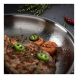 Kuhn Rikon Culinary Fiveply 24cm Uncoated Frying Pan