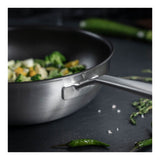 Kuhn Rikon Culinary Fiveply 28cm Non-Stick Wok/Chef's Pan with Lid & Helper Handle