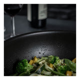 Kuhn Rikon Culinary Fiveply 28cm Non-Stick Wok/Chef's Pan with Lid & Helper Handle