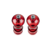 Peugeot Podium 18cm Salt & Pepper Mill Set - Acrylic Red
