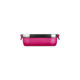 Le Creuset 'On The Go' Stainless Steel 900ml Rectangular Lunch Box - Berry