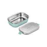Le Creuset 'On The Go' Stainless Steel 900ml Rectangular Lunch Box - Sea Salt