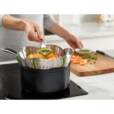 Joseph Joseph Bloom Folding Stainless Steel Steamer Basket