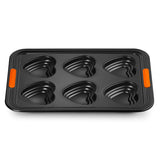 Le Creuset 6-Cup Non-Stick Tiered Heart Muffin Tray