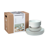 Denby Kiln 12 Piece Dinnerware Set - Green