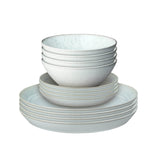 Denby Kiln 12 Piece Dinnerware Set - Green