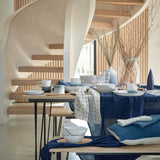 Denby Kiln 12 Piece Dinnerware Set - Blue