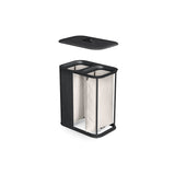 Joseph Joseph Tota Luxe 90 Litre Laundry Separation Bamboo Basket - Black
