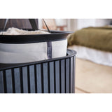 Joseph Joseph Tota Luxe 90 Litre Laundry Separation Bamboo Basket - Black