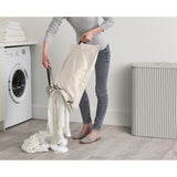 Joseph Joseph Tota Luxe 90 Litre Laundry Separation Bamboo Basket - Ecru