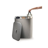 Joseph Joseph Tota Trio Luxe 90 Litre Laundry Separation Bamboo Basket - Ecru