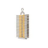 Joseph Joseph PegStore™ 30-Piece Clothes Peg Set & Storage Stand - Stone