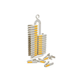 Joseph Joseph PegStore™ 30-Piece Clothes Peg Set & Storage Stand - Stone