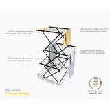 Joseph Joseph AirFrame™ Max 21m Folding Airer with Long Garment Hanging Rails