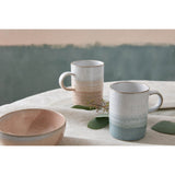 Denby Stoneware Kiln Accents 370ml Ridged Mug - Light Blue