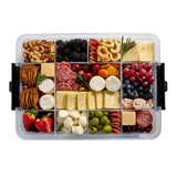 Farberware Build-a-Board 30cm x 40.5cm Snacklebox Polypropylene Board with Lid - Large