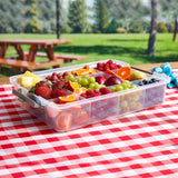 Farberware Build-a-Board 30cm x 40.5cm Snacklebox Polypropylene Board with Lid - Large