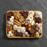 Farberware Build-a-Board 40.5cm x 30.5cm Rectangular Divided Bamboo Board with Lid