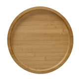 Farberware Build-a-Board 35.5cm Round Bamboo Snack Serving Board with Lid