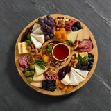 Farberware Build-a-Board 35.5cm Round Divided Serving Board with Lid