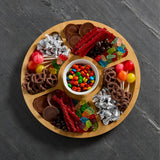 Farberware Build-a-Board 35.5cm Round Divided Serving Board with Lid