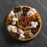 Farberware Build-a-Board 35.5cm Round Divided Serving Board with Lid