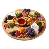Farberware Build-a-Board 35.5cm Round Divided Serving Board with Lid