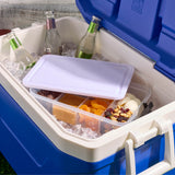 Farberware Build-a-Board 20cm x 32cm Snacklebox Polypropylene Board with Lid - Small