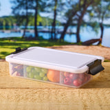 Farberware Build-a-Board 20cm x 32cm Snacklebox Polypropylene Board with Lid - Small