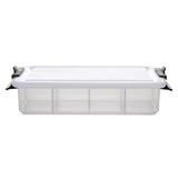 Farberware Build-a-Board 20cm x 32cm Snacklebox Polypropylene Board with Lid - Small